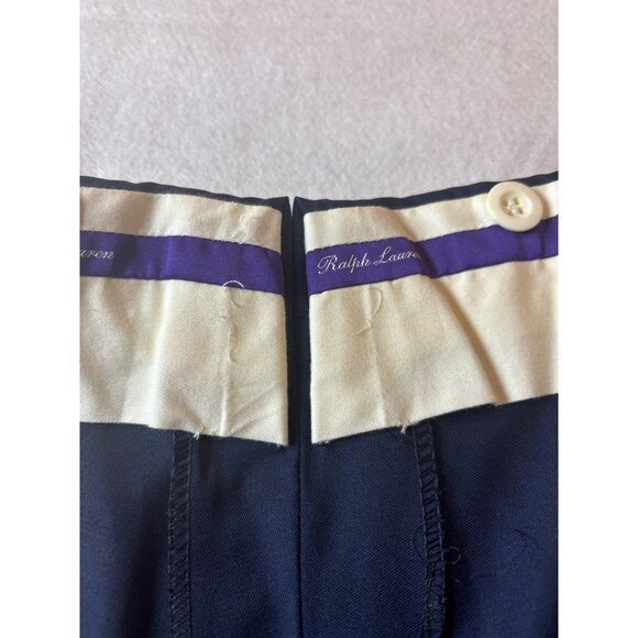 Ralph Lauren Purple Label Navy Blue Mens Dress Pants Size 40x28.5 - Picture 11 of 14
